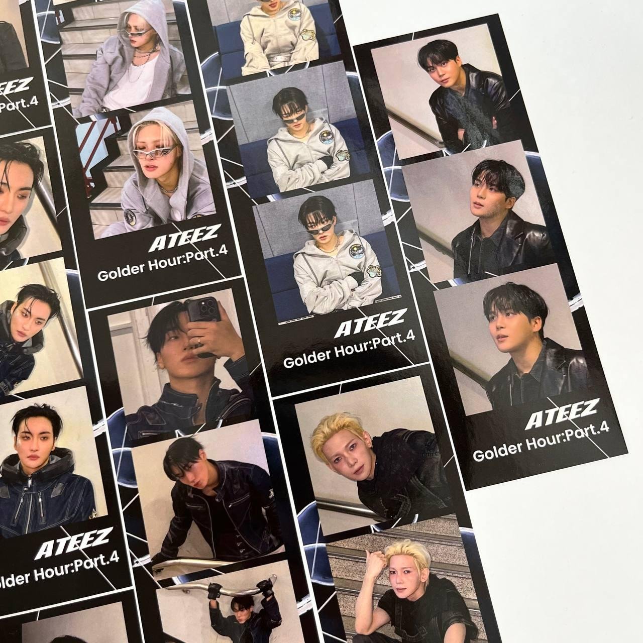 Набір з 8 фотостріпів ATEEZ