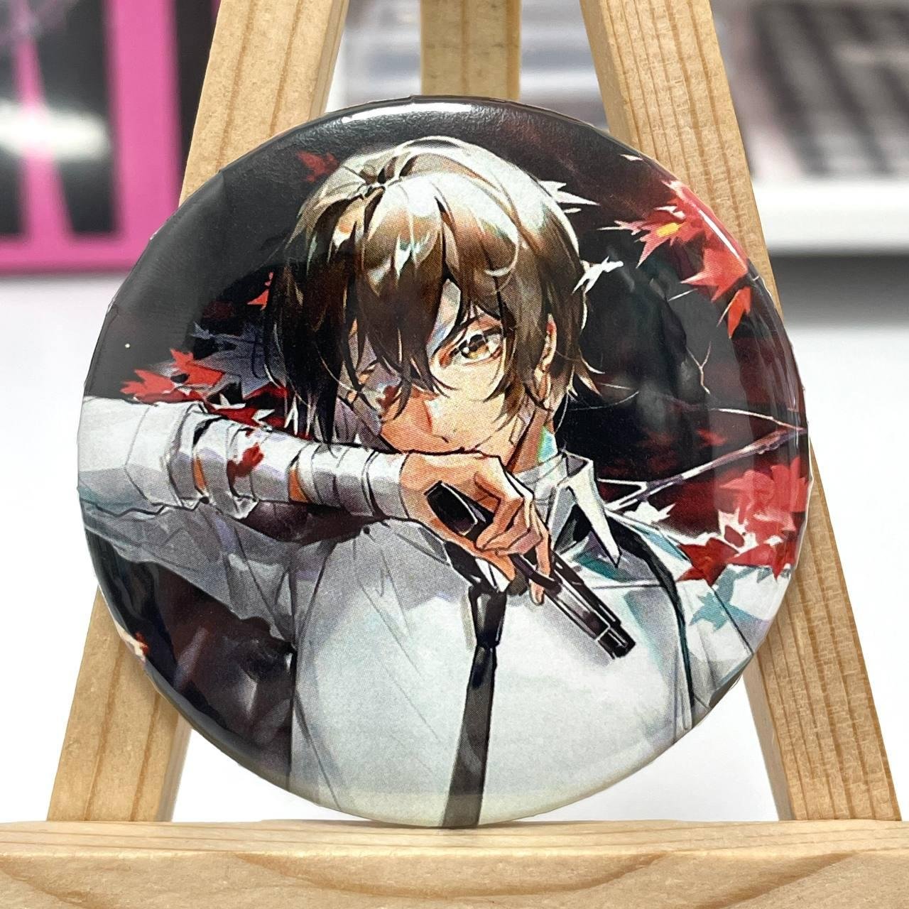 Значок Літературні генії бродячі пси / Bungo stray dogs