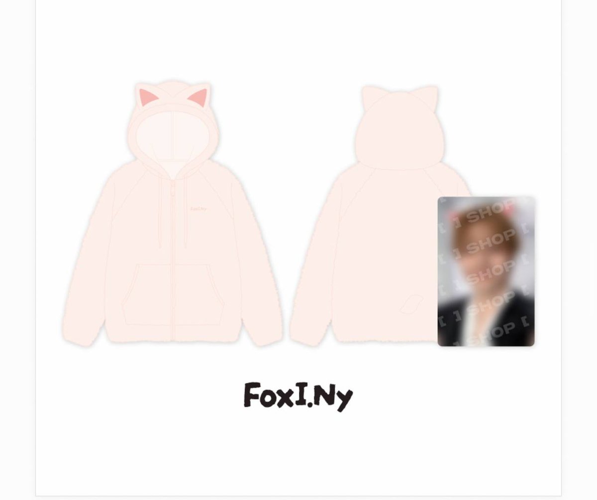 FoxI.Ny FLEECE HOOD ZIP-UP