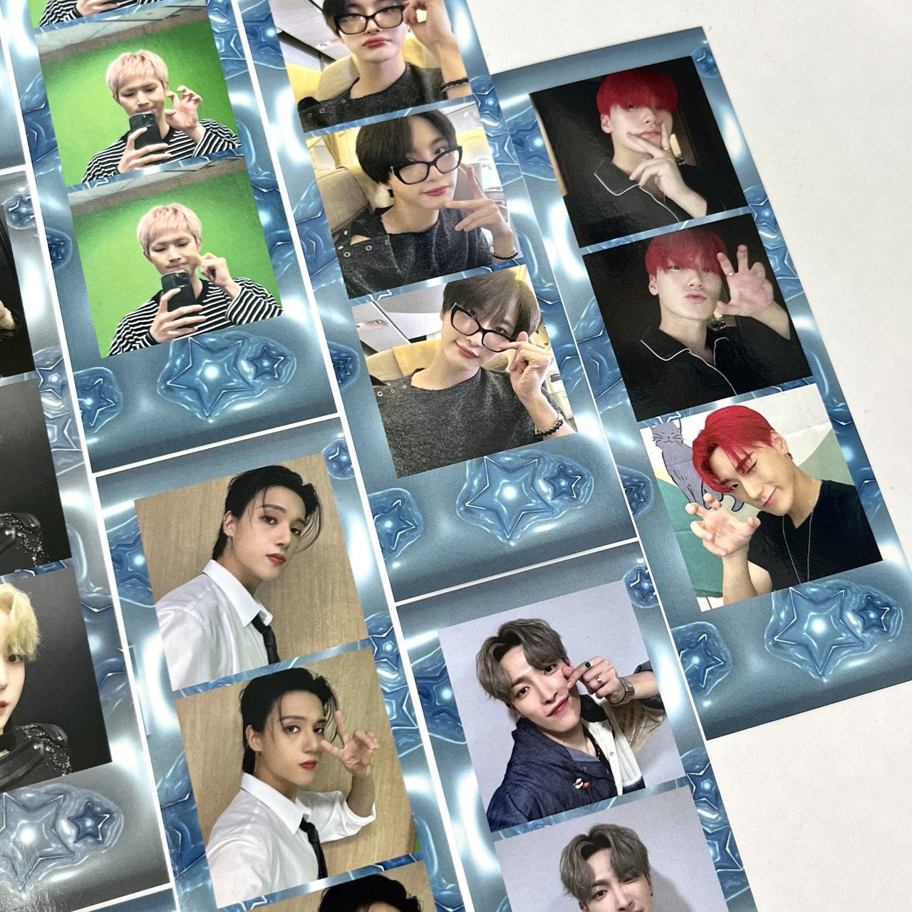 Набір з 8 фотостріпів Ateez