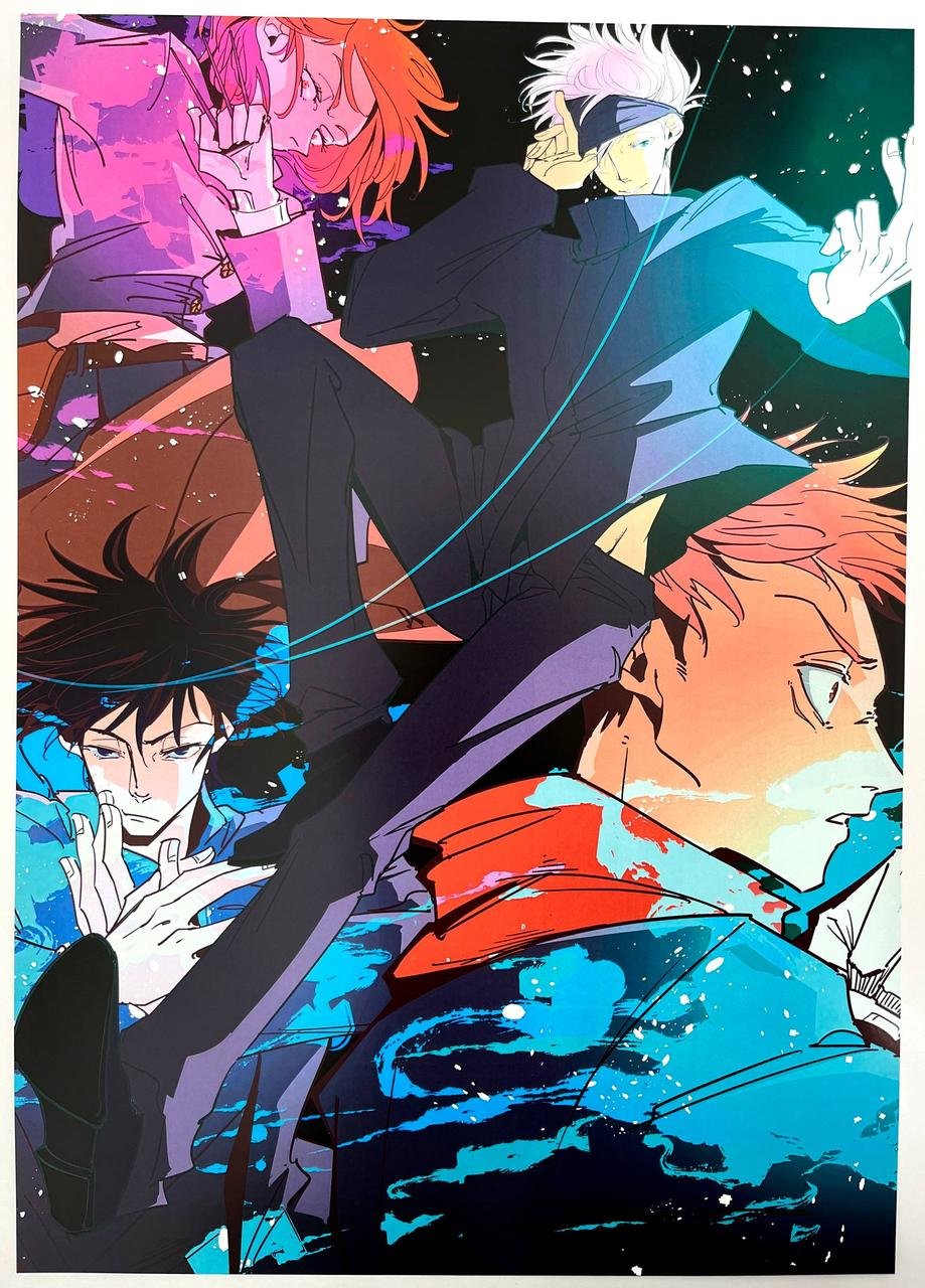 Постер А3 "Магічна битва / Jujutsu Kaisen"