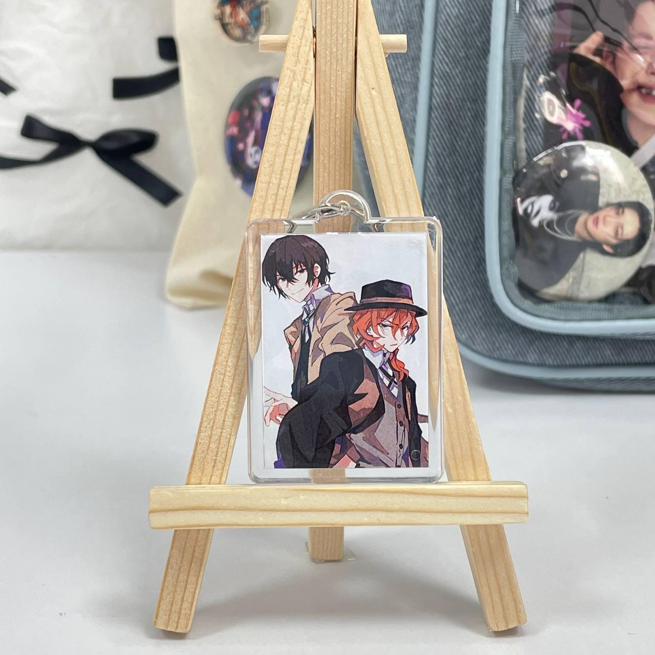 Брелочок "Літературні генії Бродячі пси / Bungo Stray Dogs"