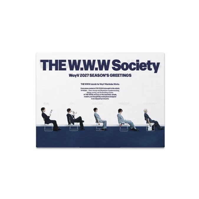 (Ktown4u pob) WayV - 2027 SEASONS GREETINGS THE W.W.W Society
