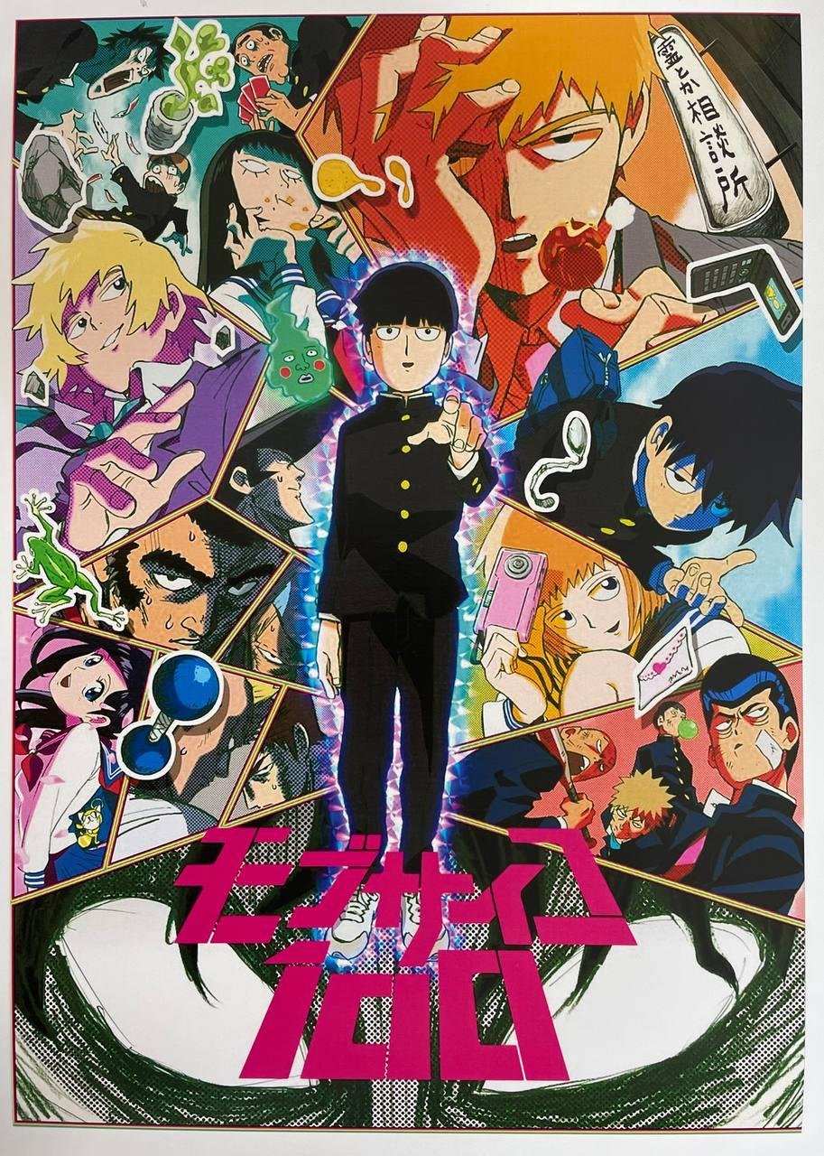 Постер А3 Mob Psycho 100