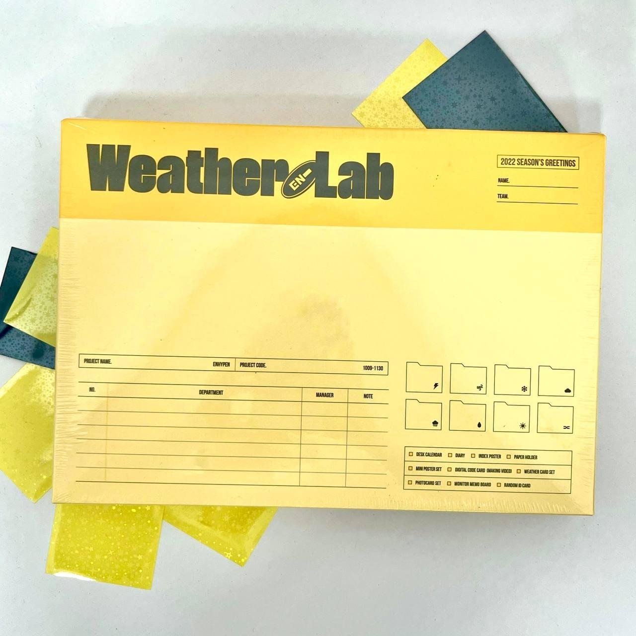 ENHYPEN - 2022 Season's Greetings Weather Lab