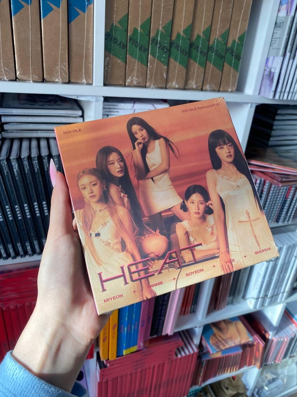 (G)I-dle - HEAT (Digipack Ver.)
