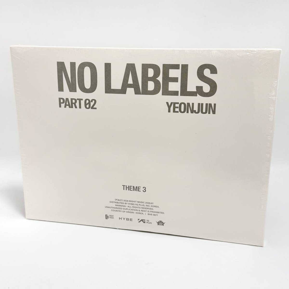 YEONJUN (TXT) - NO LABELS: PART 02 (3 ver.)