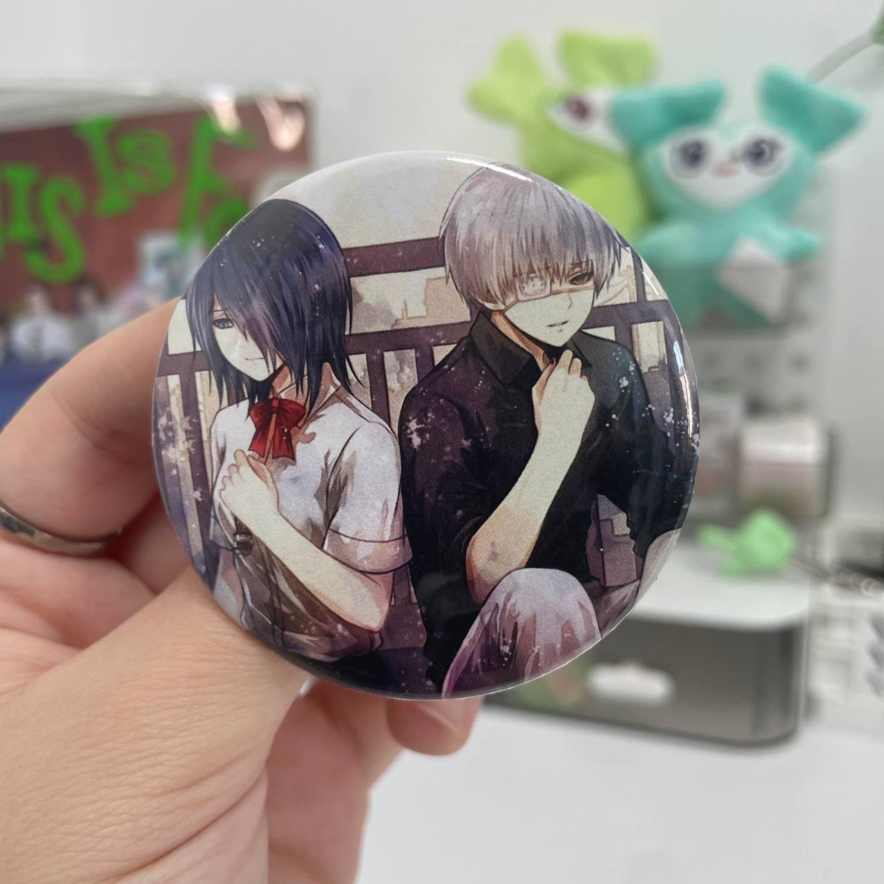 Значок  Токійський гуль / Tokyo Ghoul
