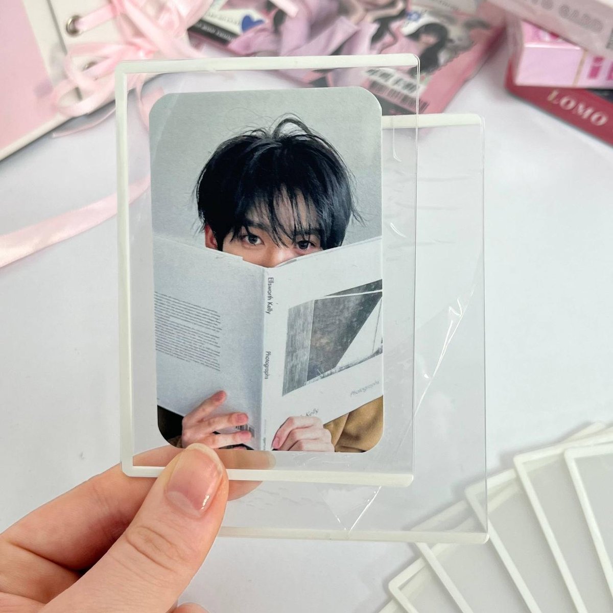 Топлоадер з кольоровою рамкою (зі зйомною плівкою та боковим отвором)