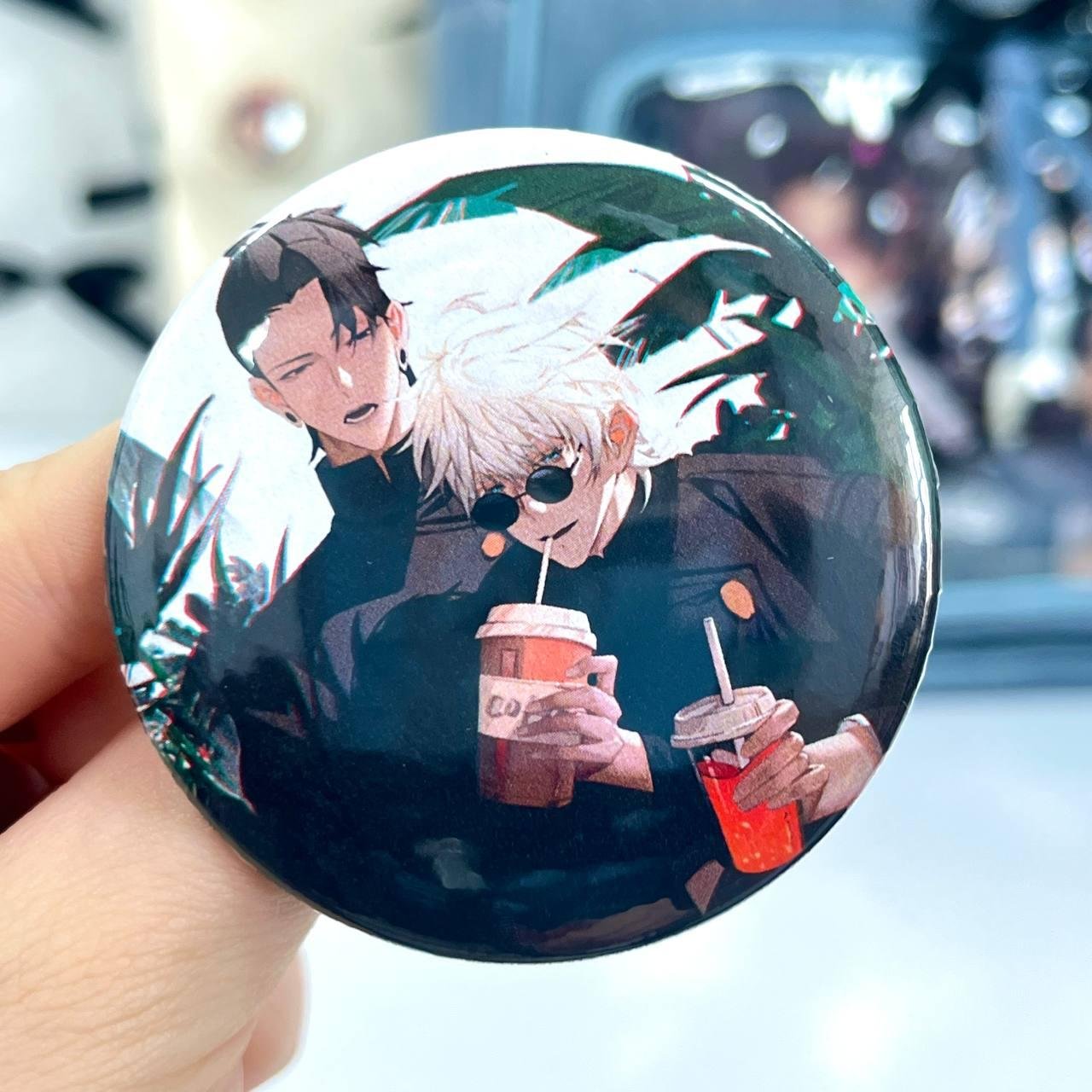 Значок "Магічна Битва / Jujutsu Kaisen" 56 мм