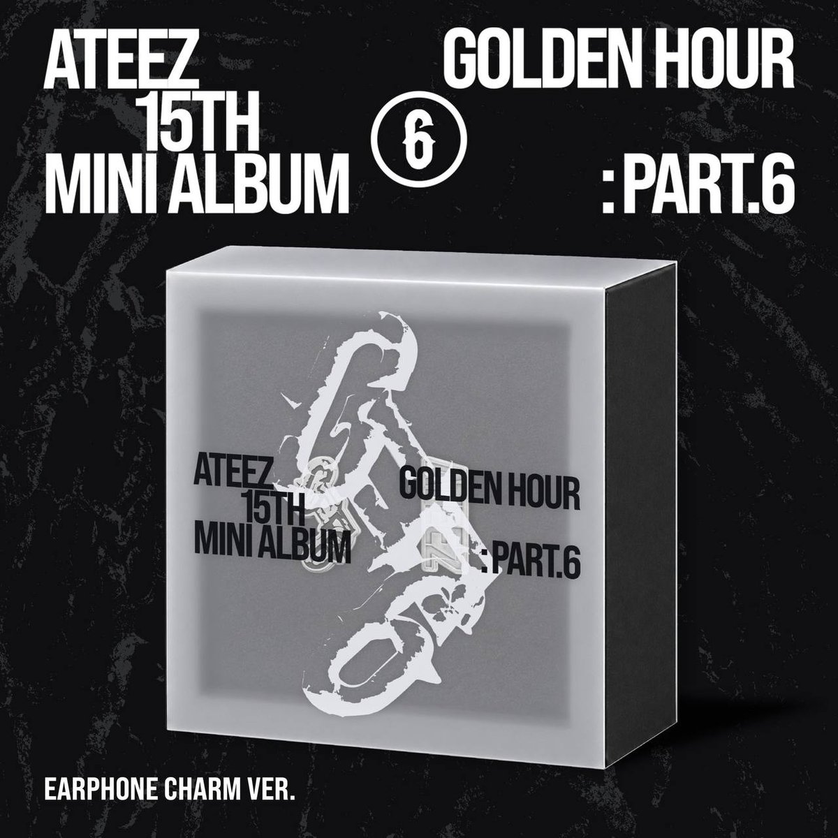 EARPHONE CHARM VER. ATEEZ - GOLDEN HOUR : Part.6