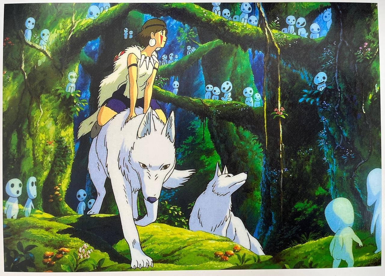 Постер А3 “Принцеса Мононоке / Princess Mononoke”