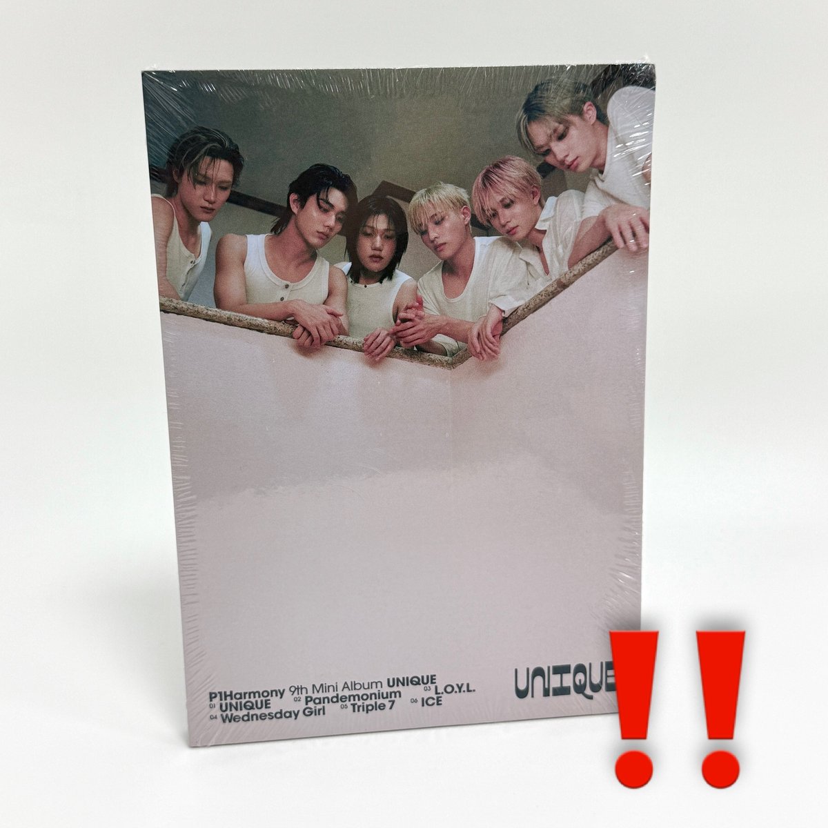 P1Harmony - UNIQUE (Photobook, B ver.)!ПОШКОДЖЕННЯ НА ФОТО!