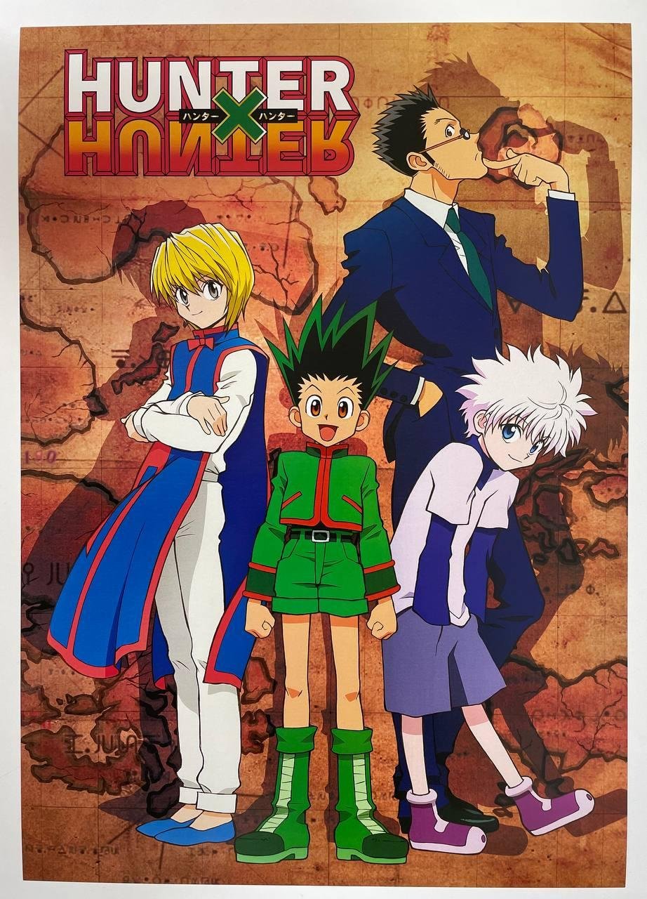 Постер А3 Hunter x Hunter
