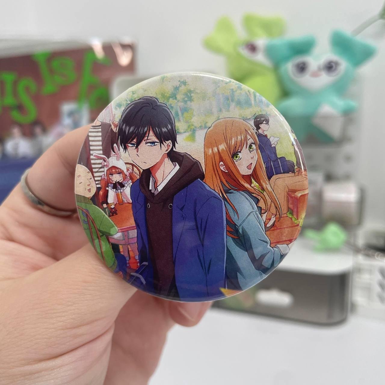 Значок “Закохалася Lv999 в Ямаду/ Yamada-kun to Lv999 no Koi wo Suru”