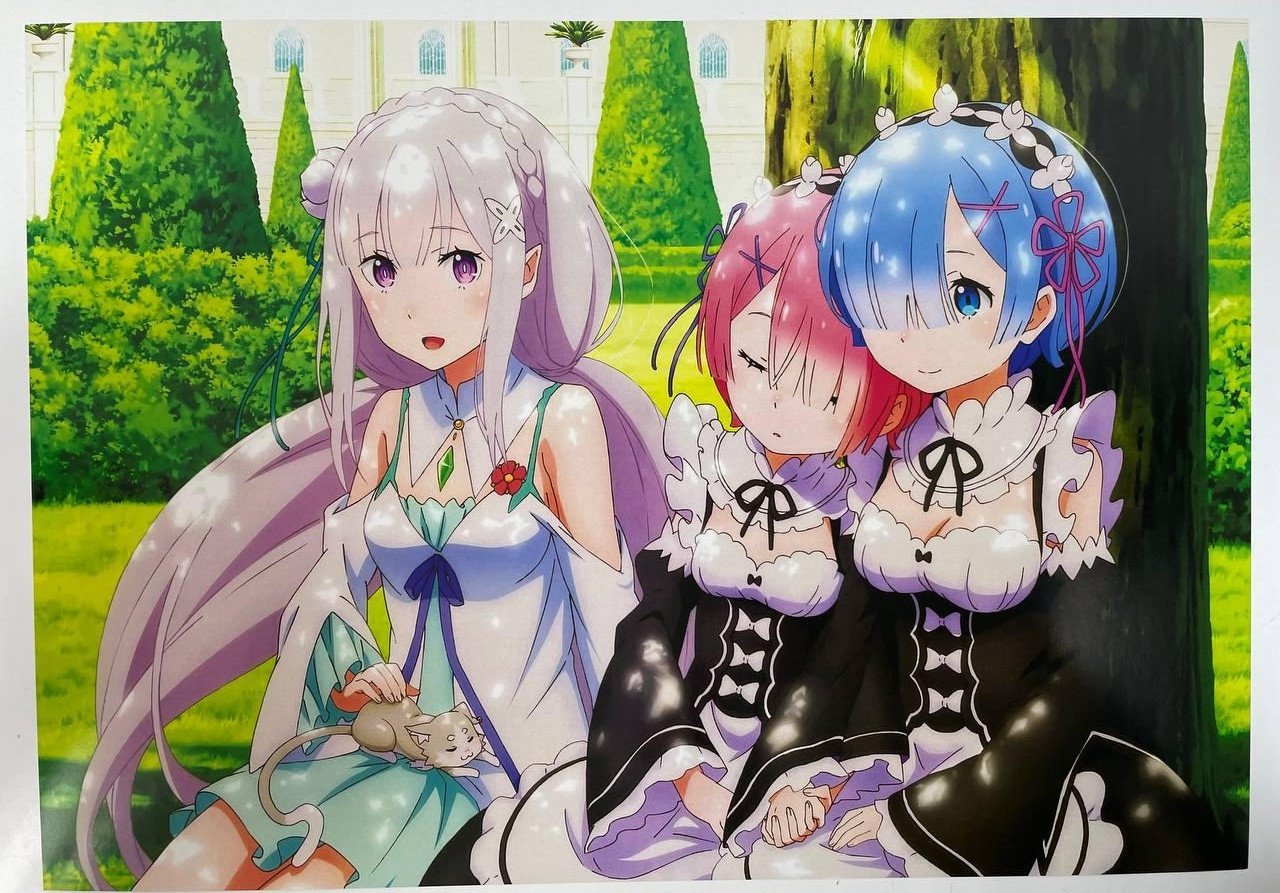 Постер А3 Re zero