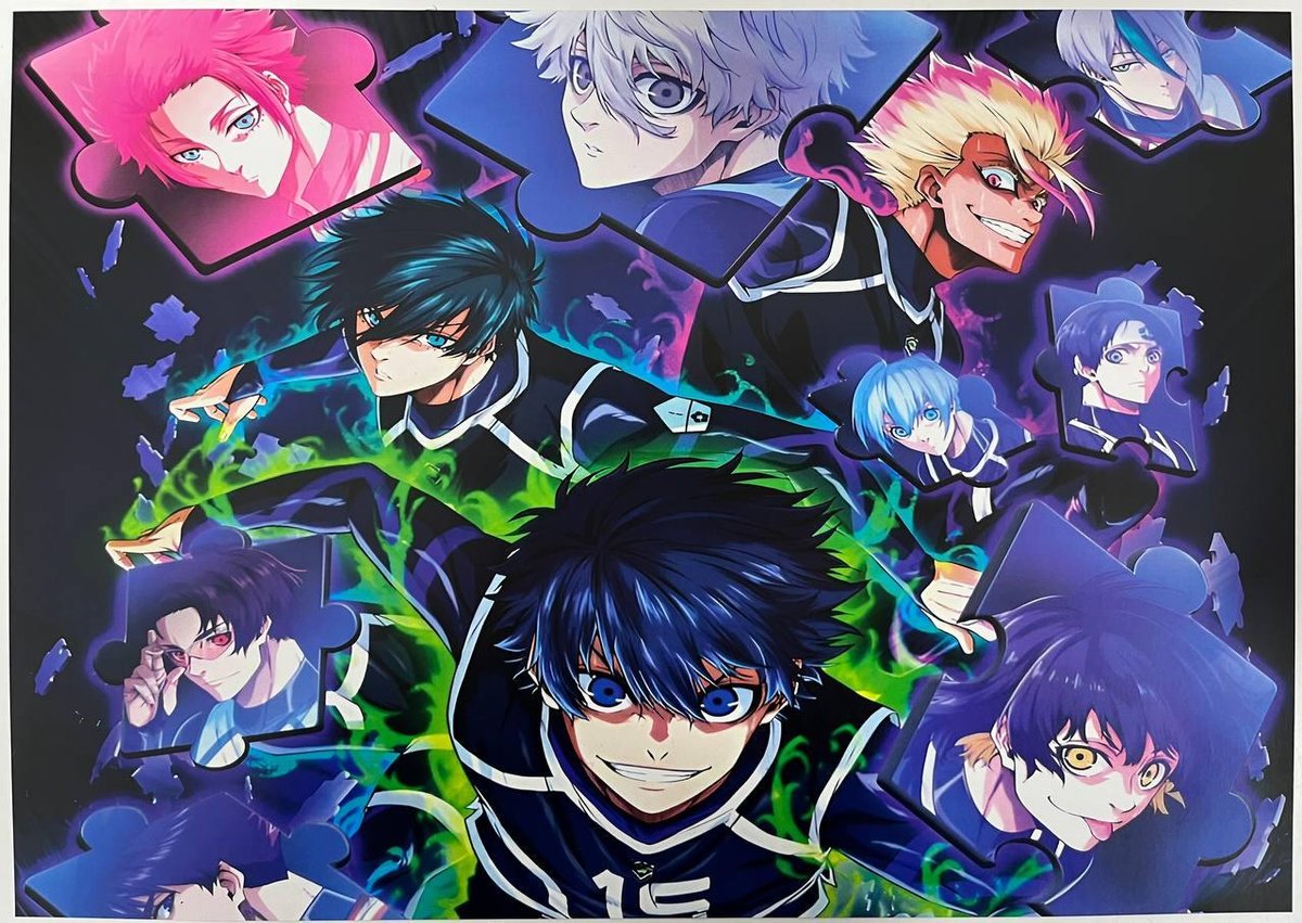 Постер "Синя в'язниця / Blue Lock" А3