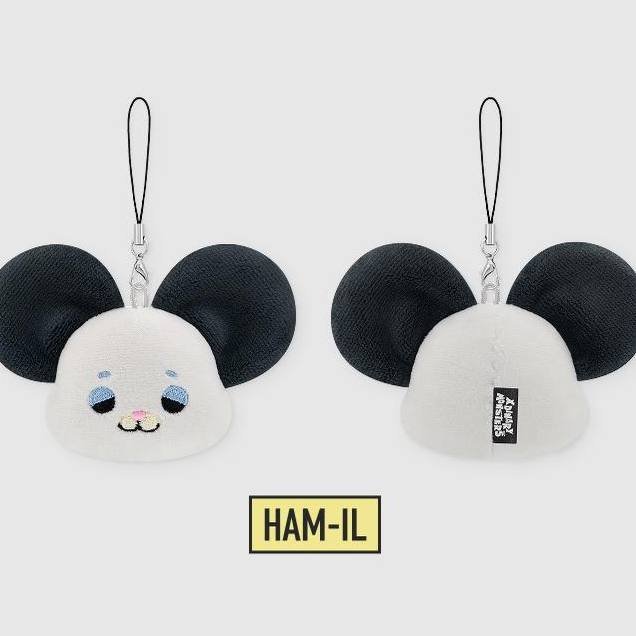 Xdinary Monsters FACE KEYRING - HAM-IL