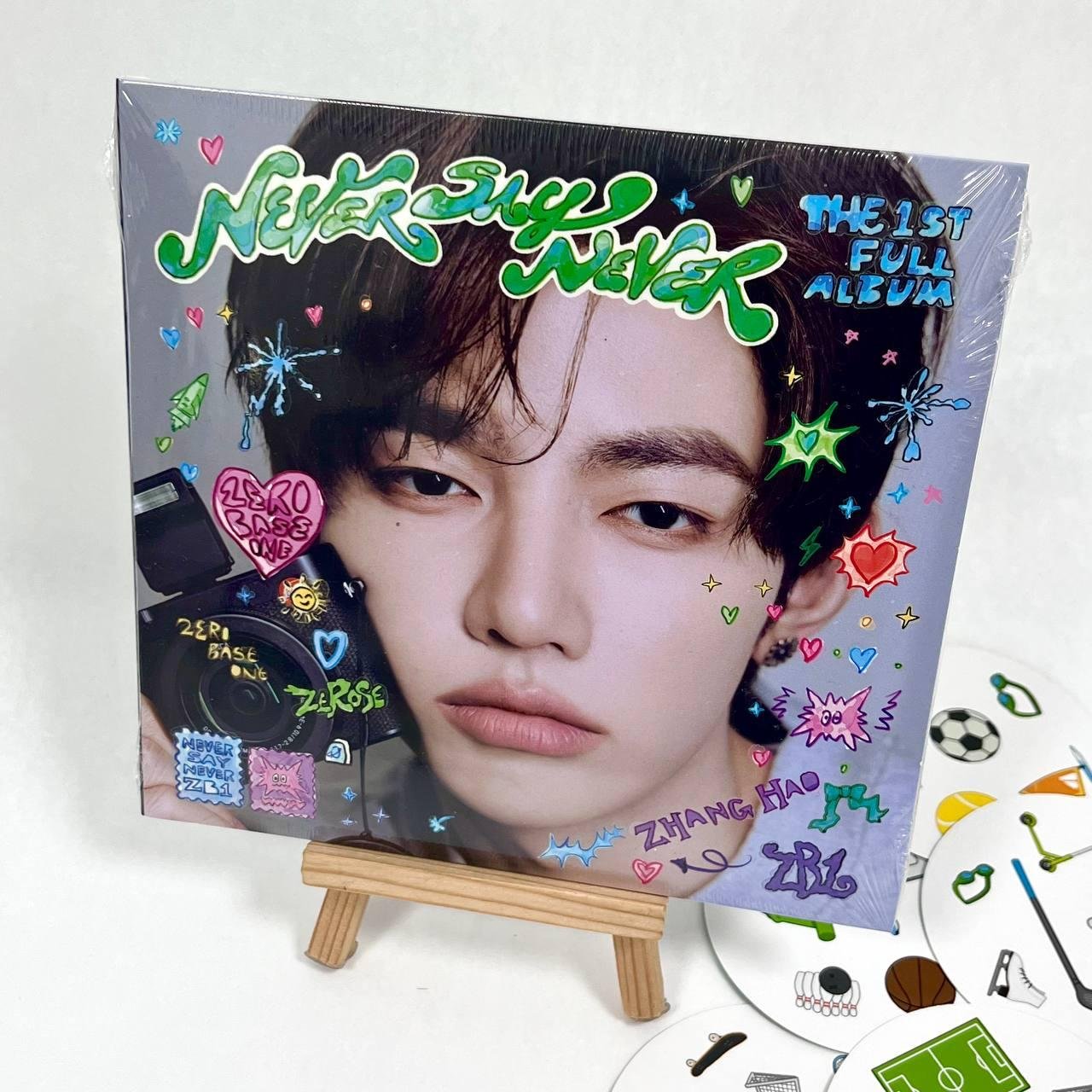 Zerobaseone - Never say never ( Digipack ver ) Zhang Hao