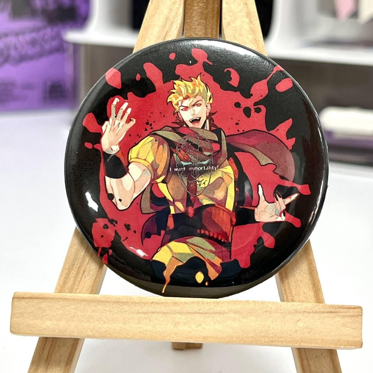 Значок "Химерні Пригоди ДжоДжо / JoJo’s Bizarre Adventure" 56 мм