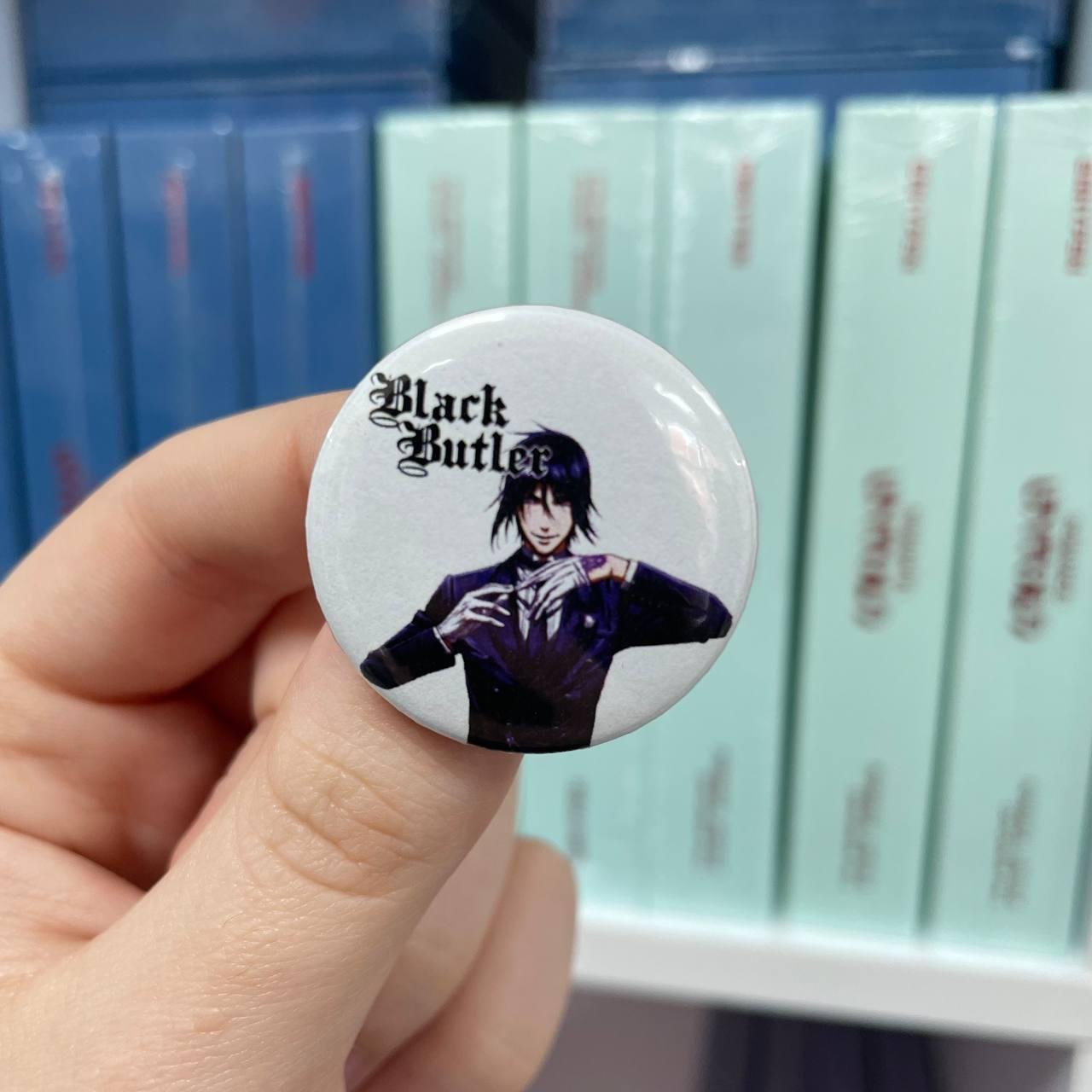 Міні значок "Темний дворецький / Black Butler" 32 мм