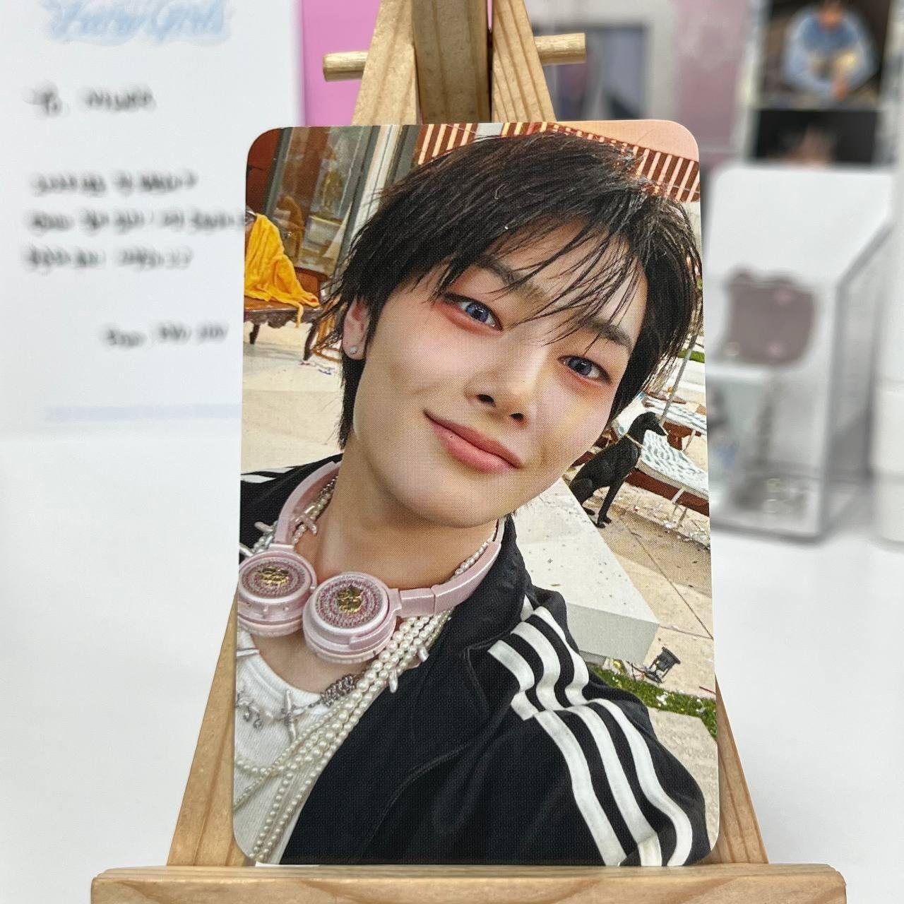 Офіційна картка Stray kids Fans shop pob (можливі мілкі дефекти)