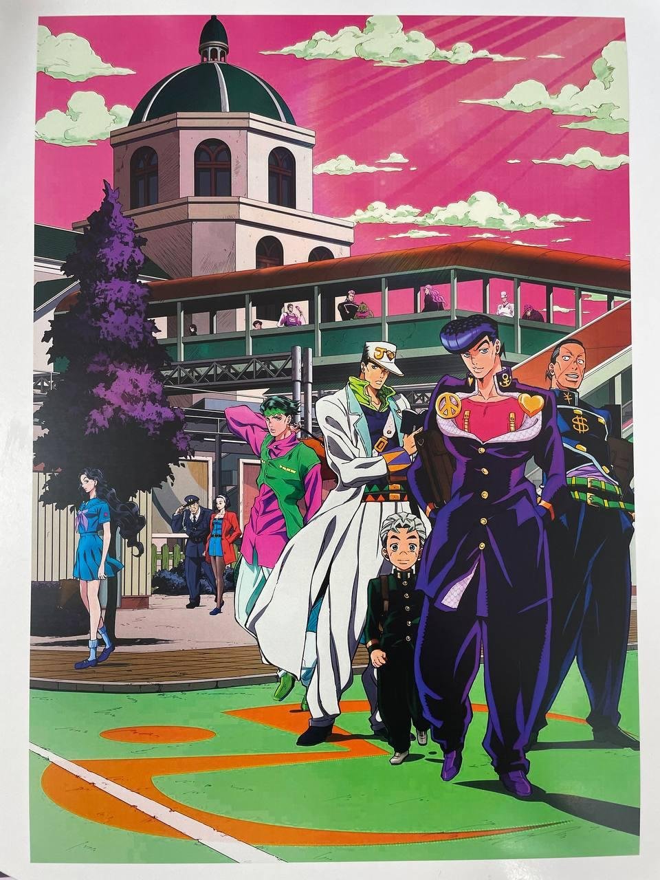 Постер А3 “Неймовірні пригоди ДжоДжо / JoJo’s Bizarre Adventure”