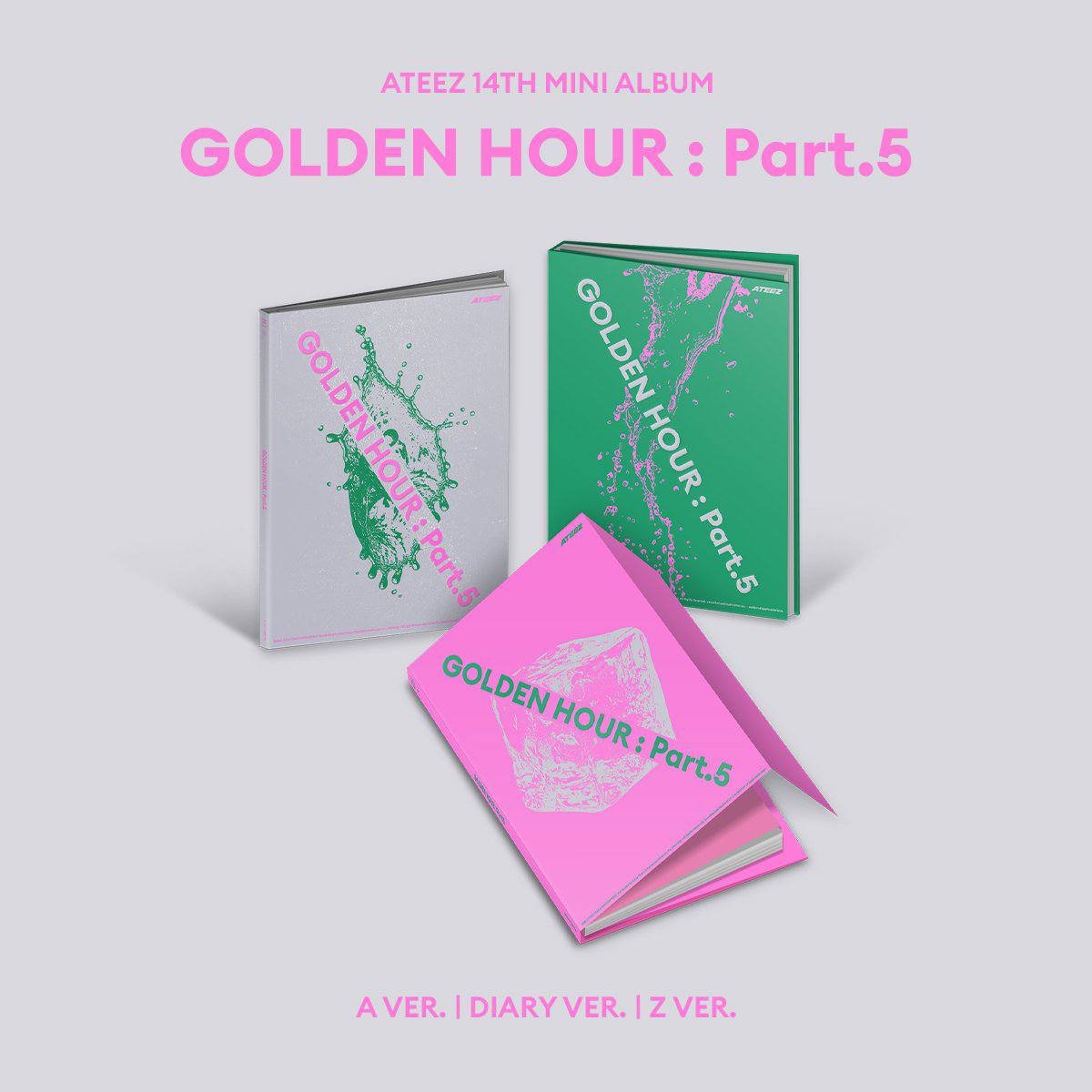 (SOUNDWAVE POB) ATEEZ - GOLDEN HOUR : Part.5 Standard