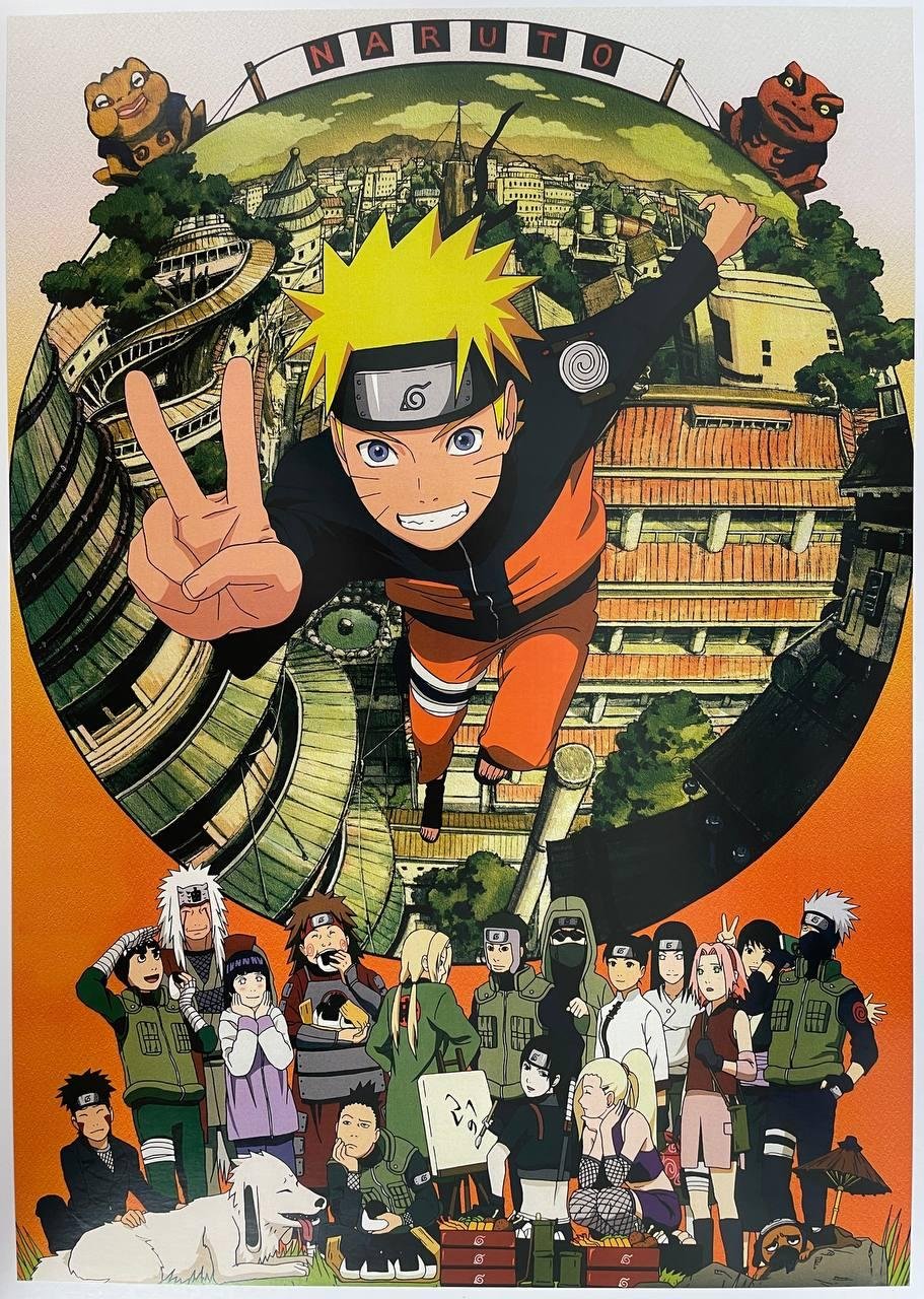 Постер "Наруто / Naruto" А3