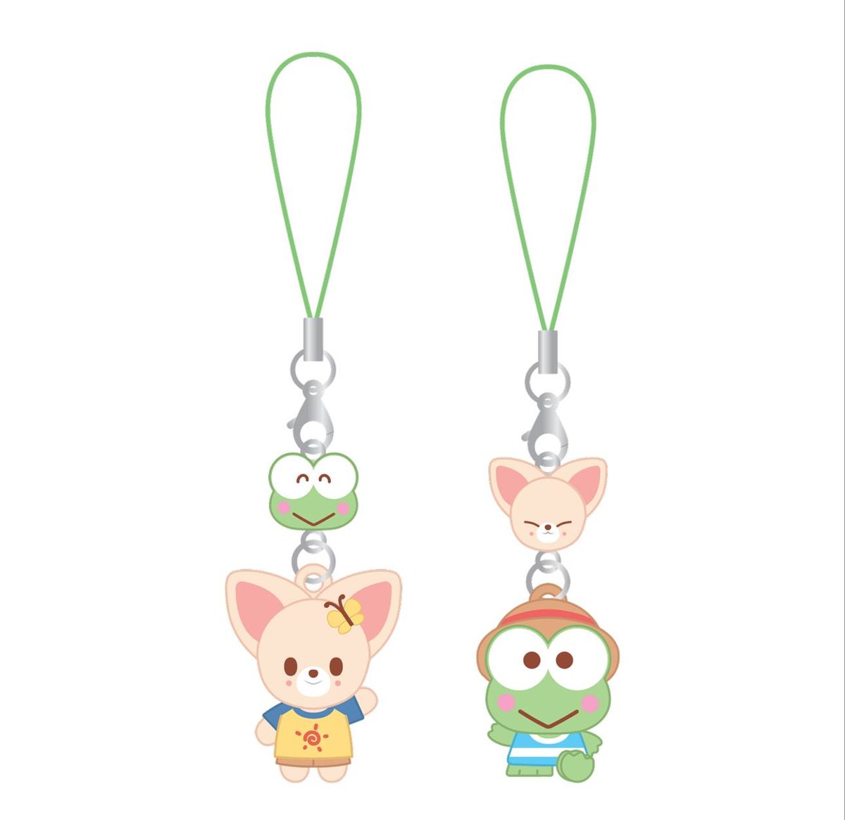 MINI FIGURE COUPLE KEYRING - SKZOO X SANRIO CHARACTERS