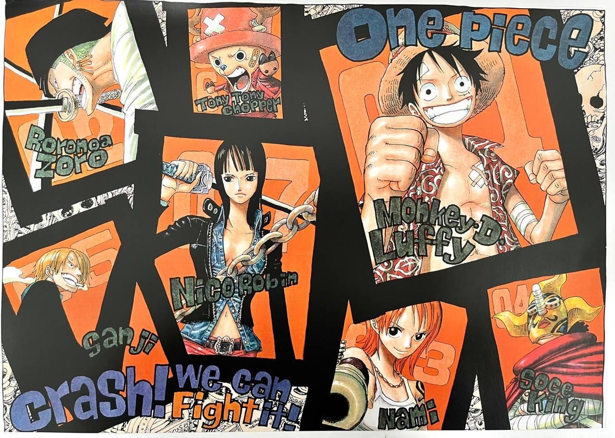 Постер А3 "Ван Піс / One Piece"