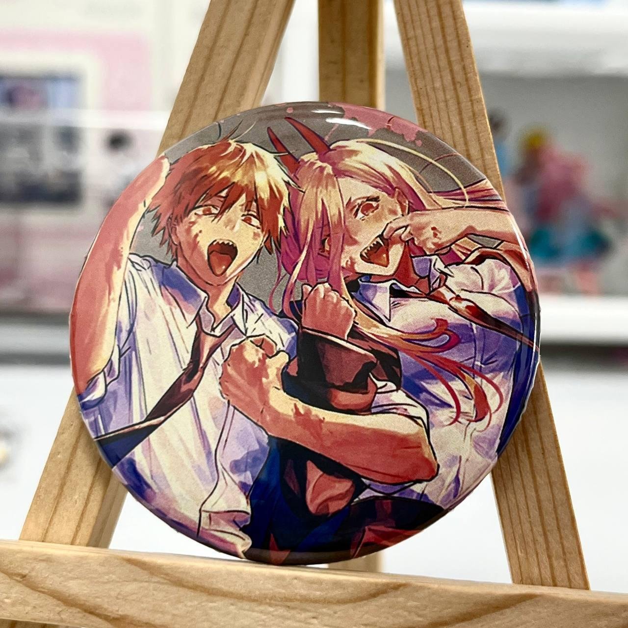 Значок "Людина-Бензопила / Chainsaw Man"