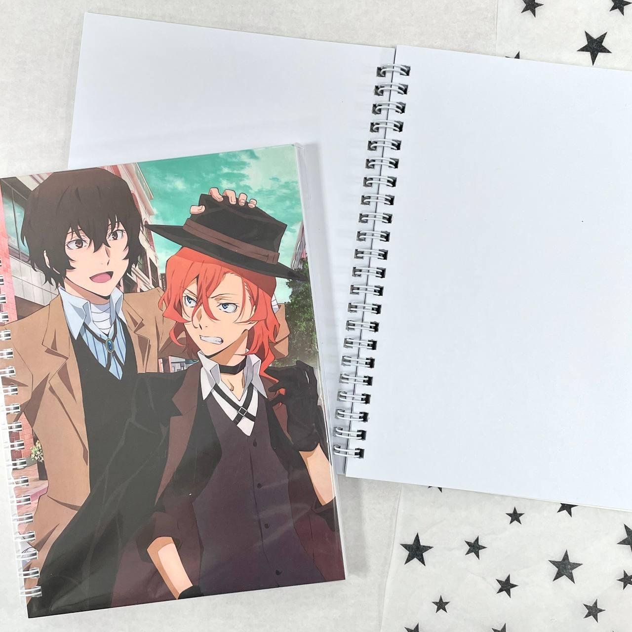 Скетчбук “Літературні генії Бродячі пси / Bungou Stray Dogs”