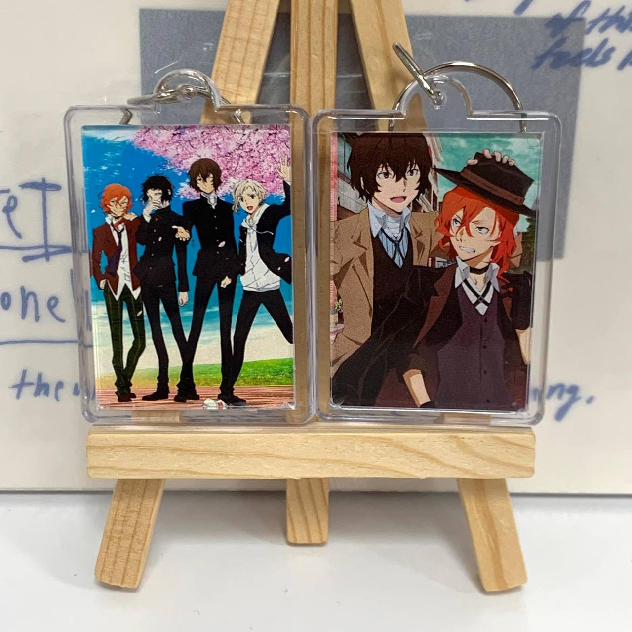 Брелочок Літературні генії бродячі пси / Bungo stray dogs