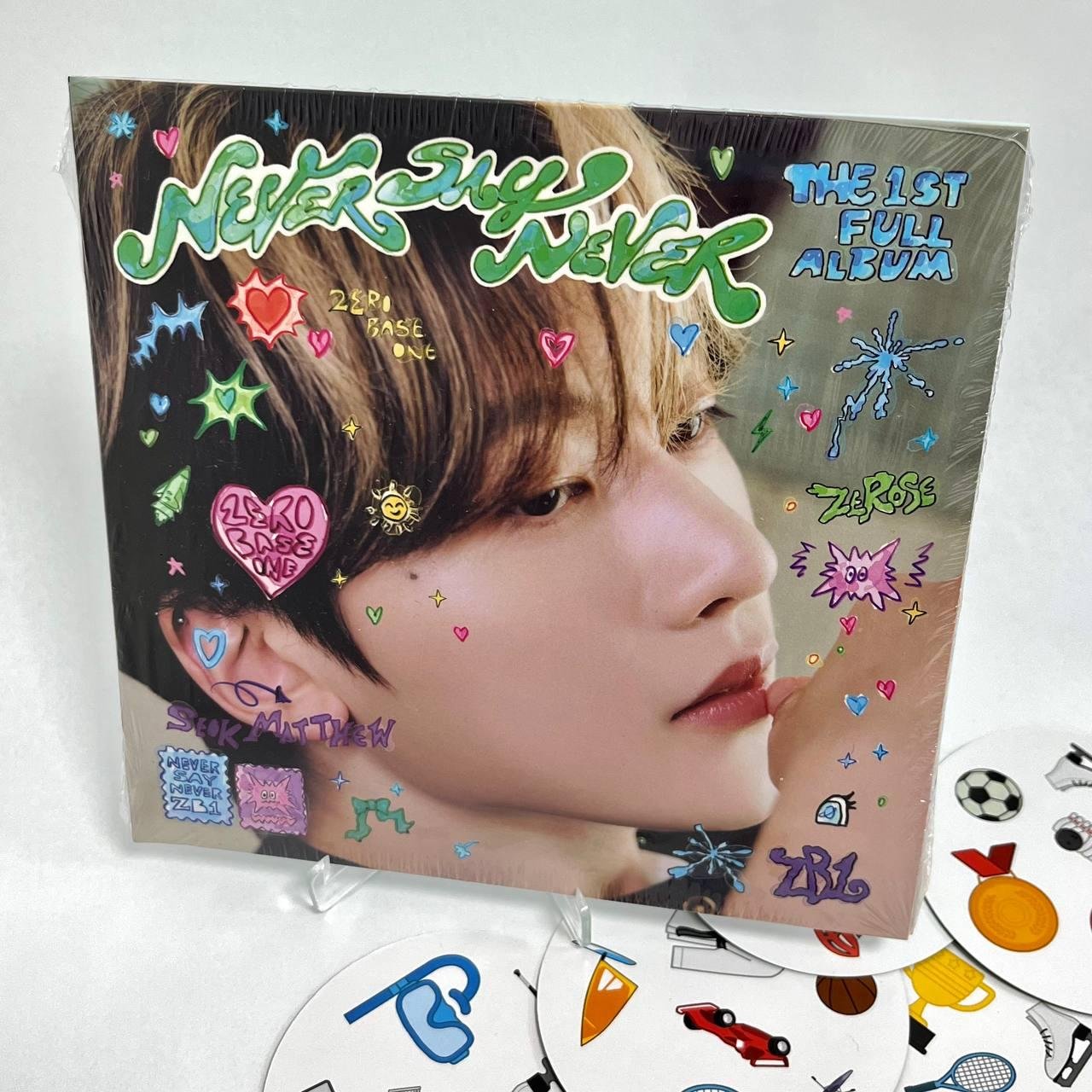 Zerobaseone - Never say never ( Digipack ver ) Seok Matthew