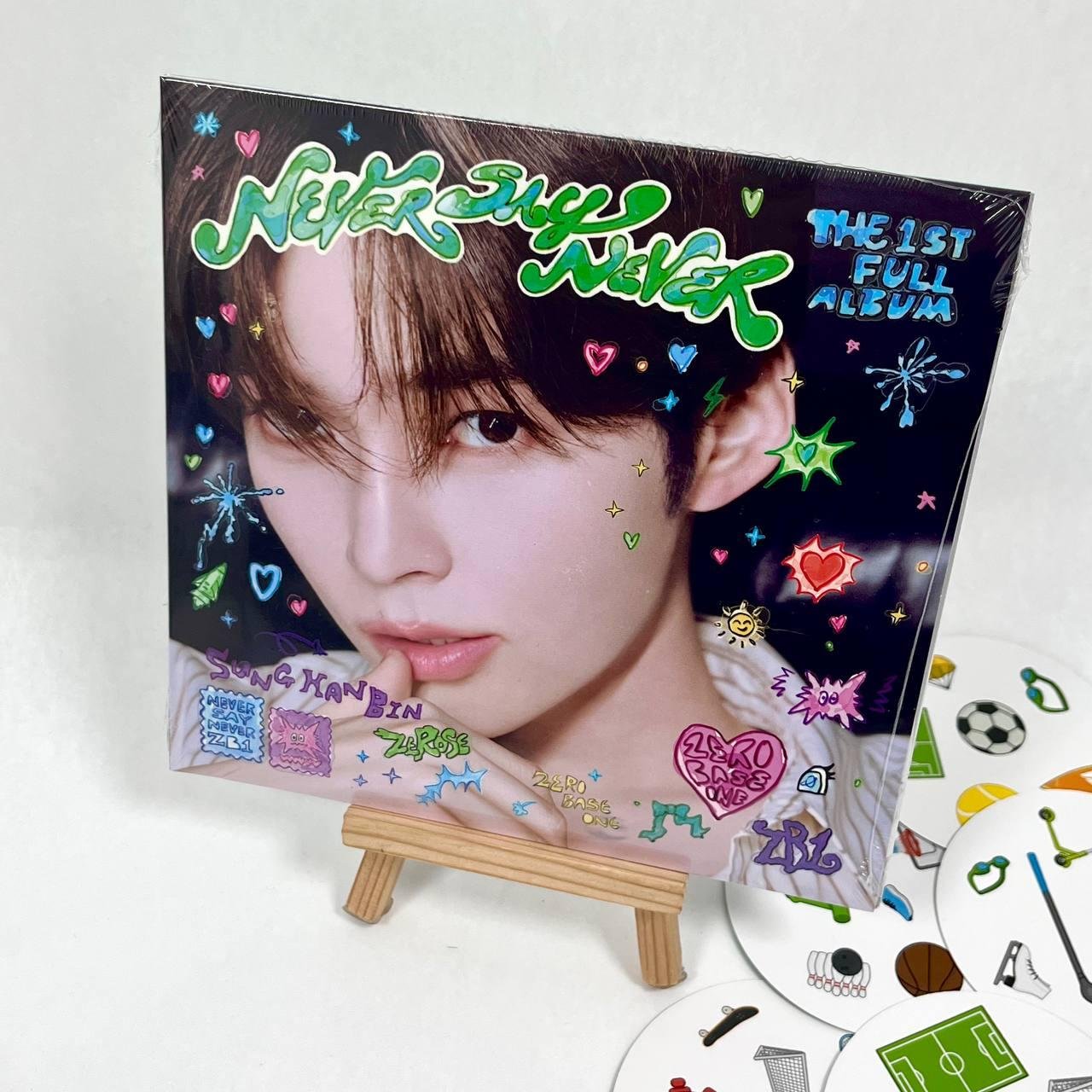 Zerobaseone - Never say never ( Digipack ver ) Sung Han-bin