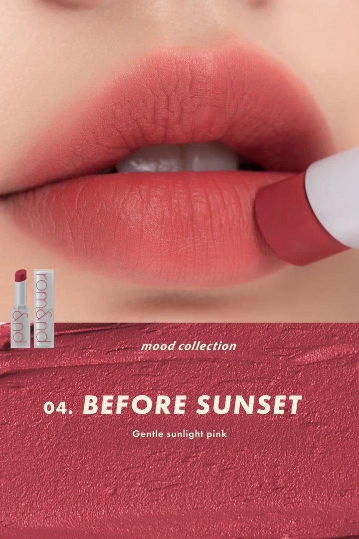Romand Zero matte lipstick  04 before sunset