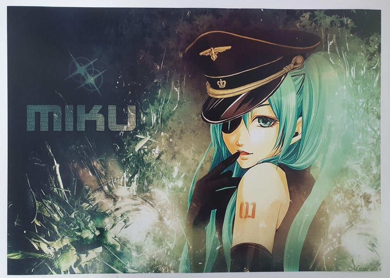 Постер А3 Вокалоїди \ Vocaloid