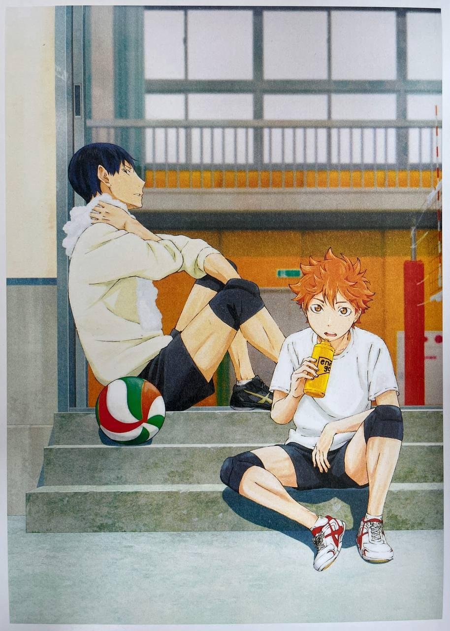 Постер А3 Волейбол / Haikyuu