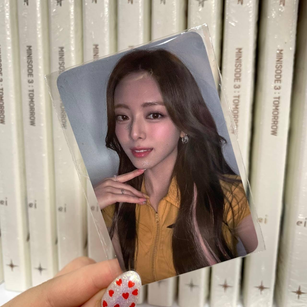 Офіційна картка ITZY JYP shop pob (Увага можливі дефекти)