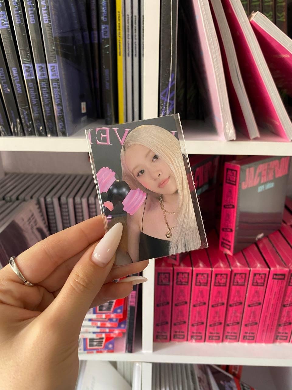 Официальная передзаказная карточка Lightstick BLACKPINK (присутствуют милые дефекты)
