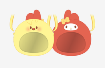 PLUSH PVC CROSS BAG - SKZOO X SANRIO CHARACTERS