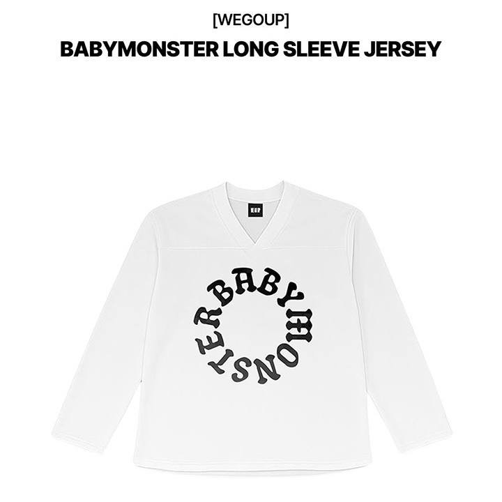 [WE GO UP] BABYMONSTER LONG SLEEVE JERSEY