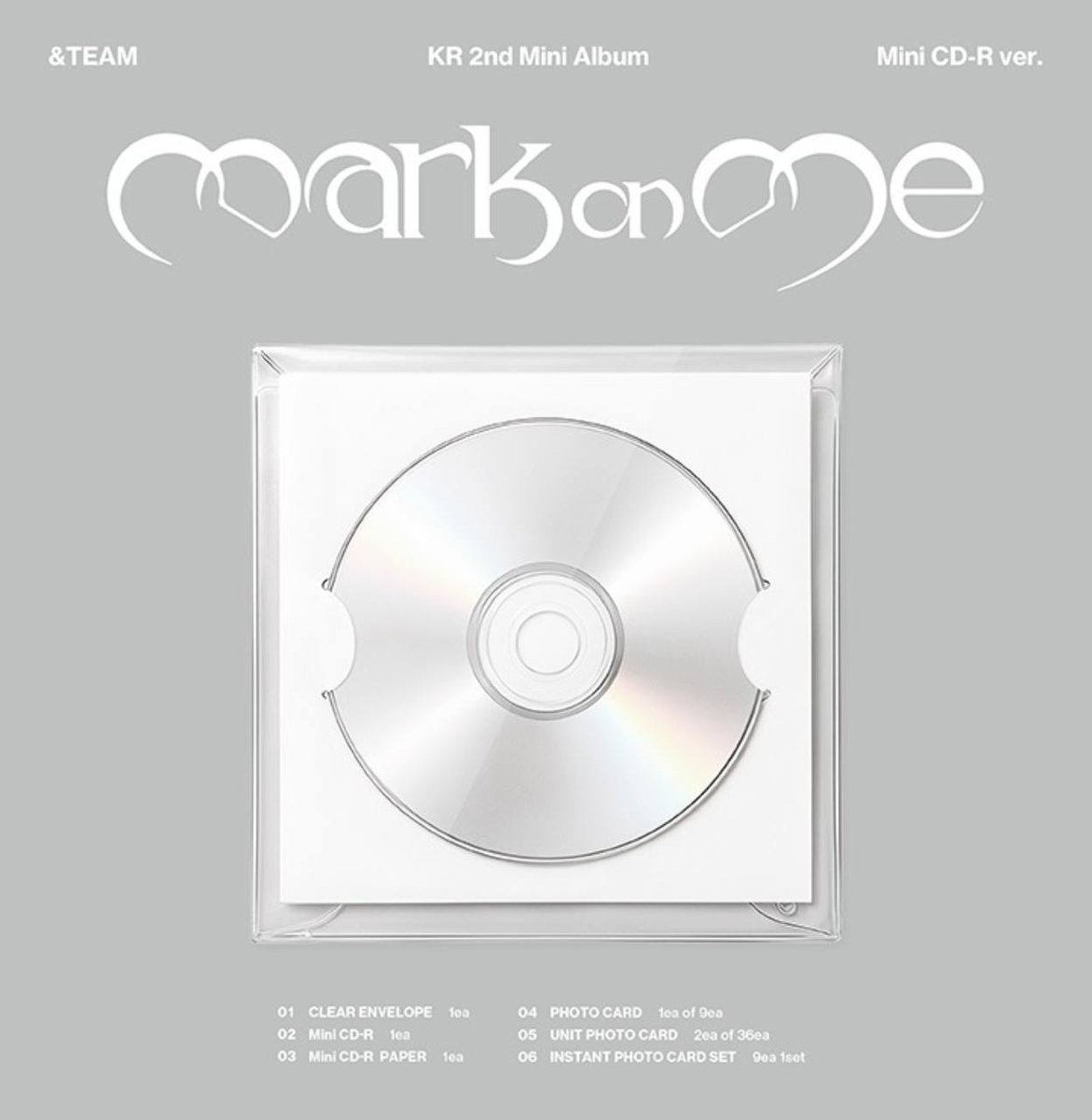 Mini CD-R ver. TEAM - Mark on Me