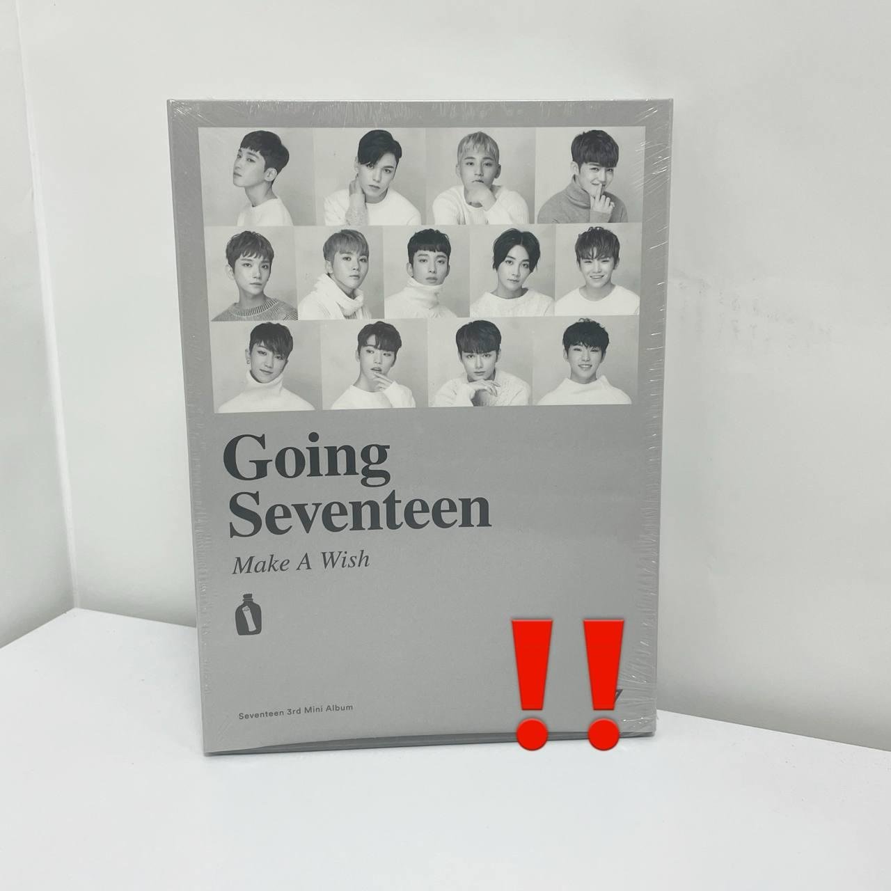 SEVENTEEN - Going SEVENTEEN (Make a wish ver.) !УВАГА ПОШКОДЖЕННЯ НА ФОТО!