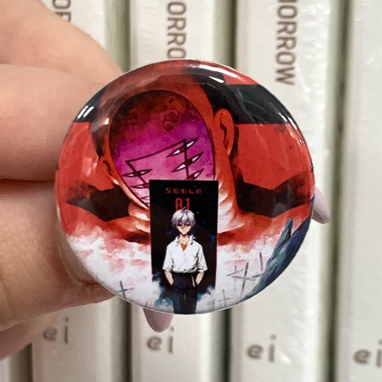 Міні значок   "Євангеліон / Evangelion"