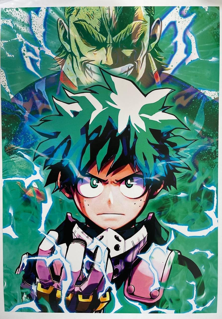 Постер А3  Моя геройська академія / My Hero Academia