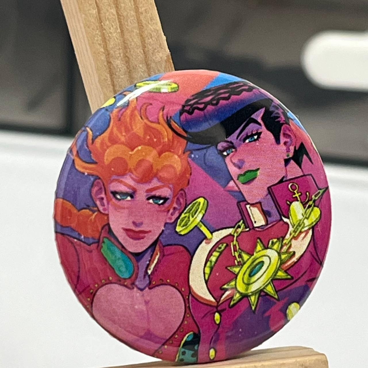 Міні Значок “Неймовірні пригоди ДжоДжо / JoJo’s Bizarre Adventure”