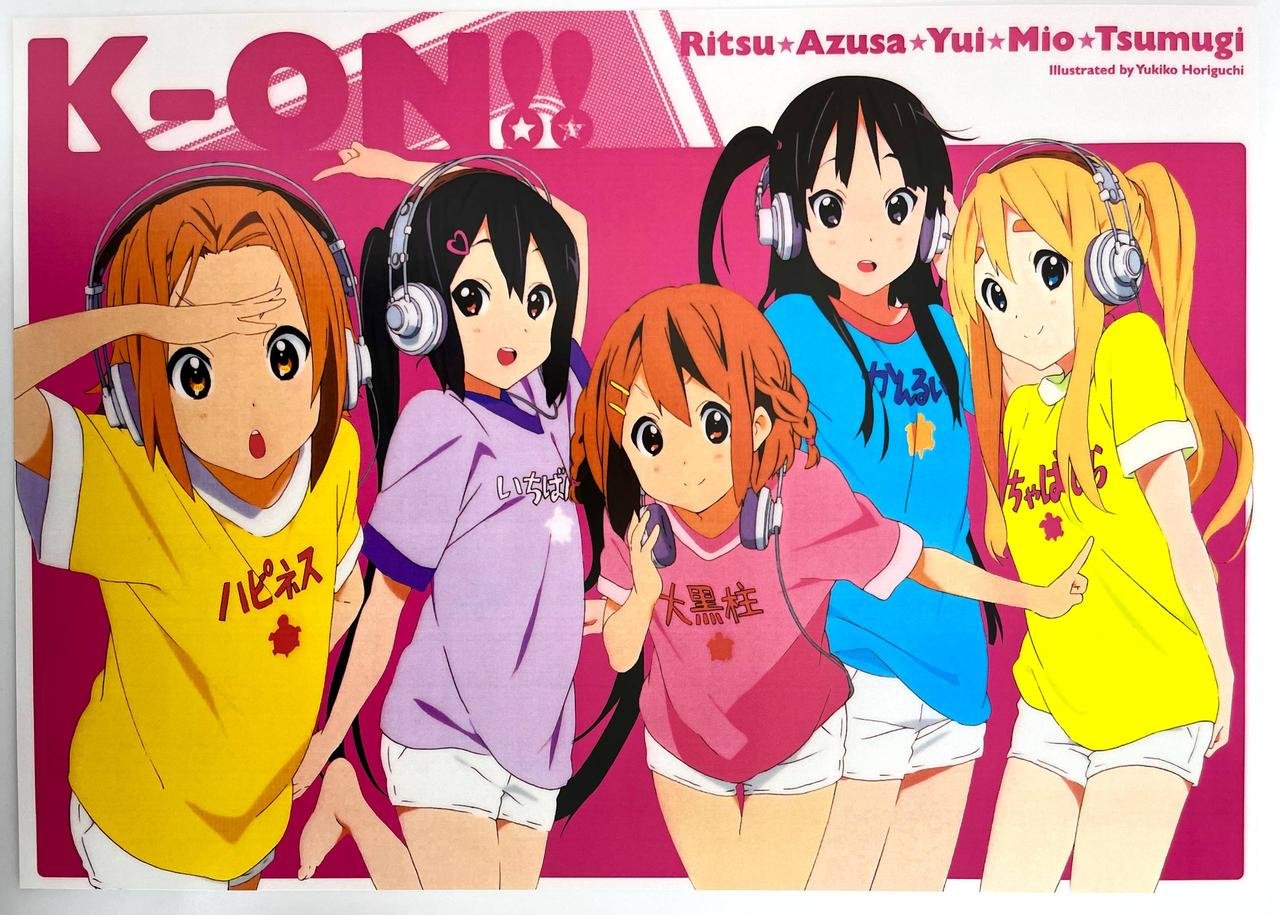 Постер А3 “К-Он! / K-On!”