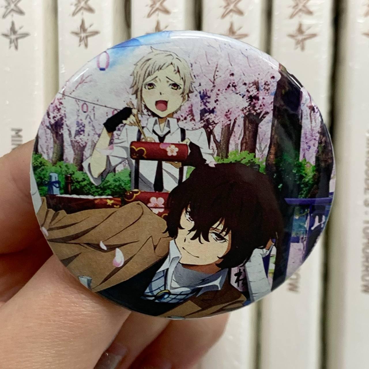 Значок Літературні генії бродячі пси / Bungo stray dogs